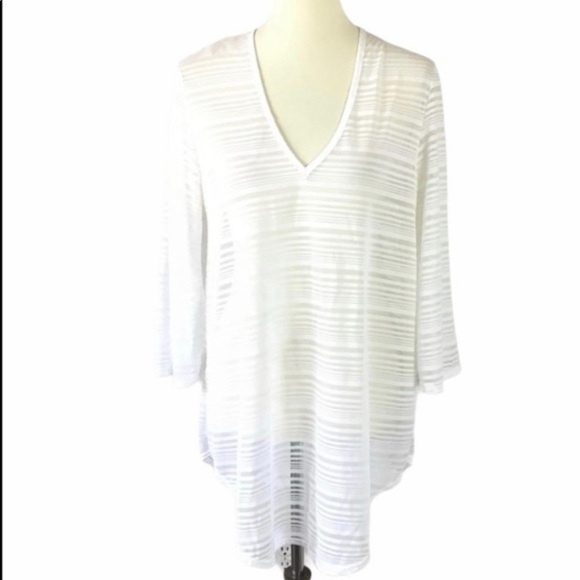 Jordan Taylor White Coverup Size M - Picture 7 of 8